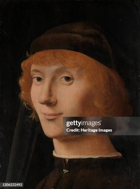 Portrait of a Young Man, circa 1470. Artist Antonello da Messina.