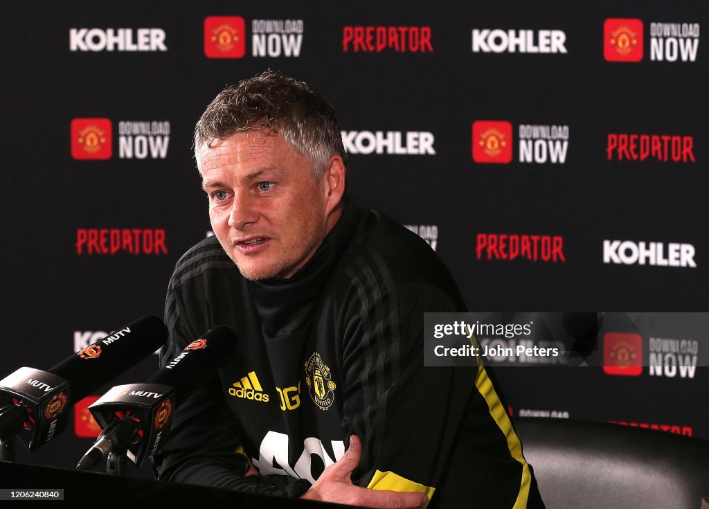 Manchester United Press Conference