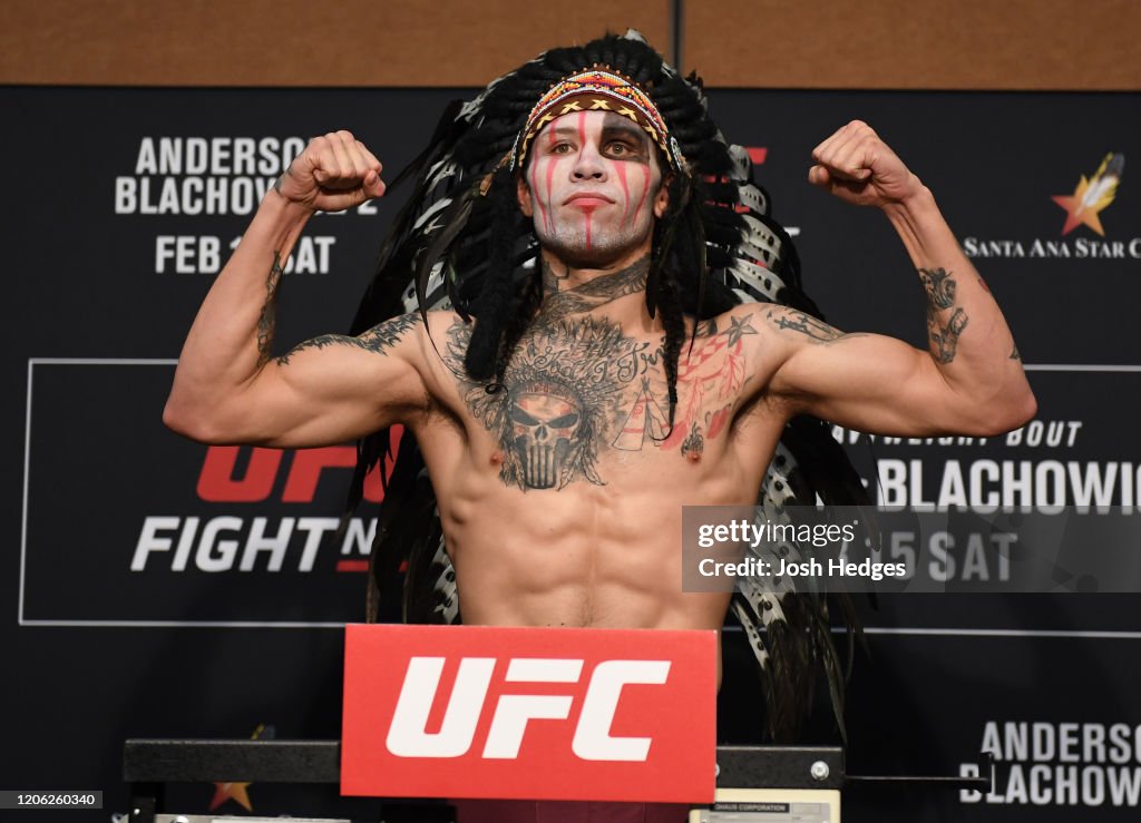 UFC Fight Night Anderson v Blachowicz 2: Weigh-Ins