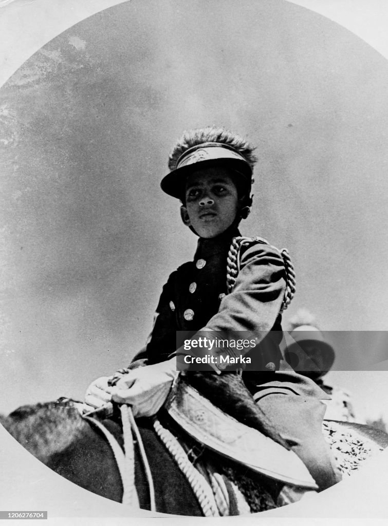 Prince makonnen haile selassie, duke of harar, son of the negus haile selassie, addis abeba, ethiopia, 1930