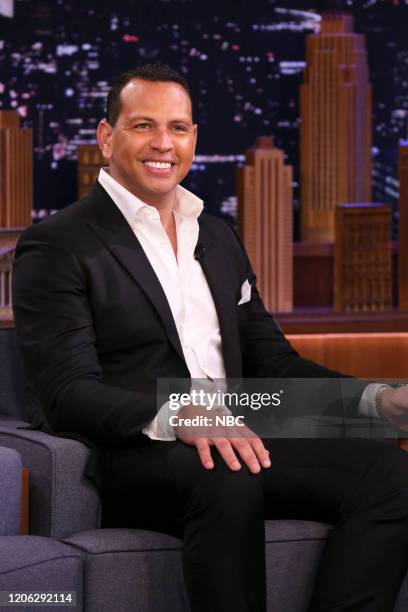 Episode 1221 -- Pictured: Former baseball player Alex Rodriguez during an interview on March 9, 2020 --