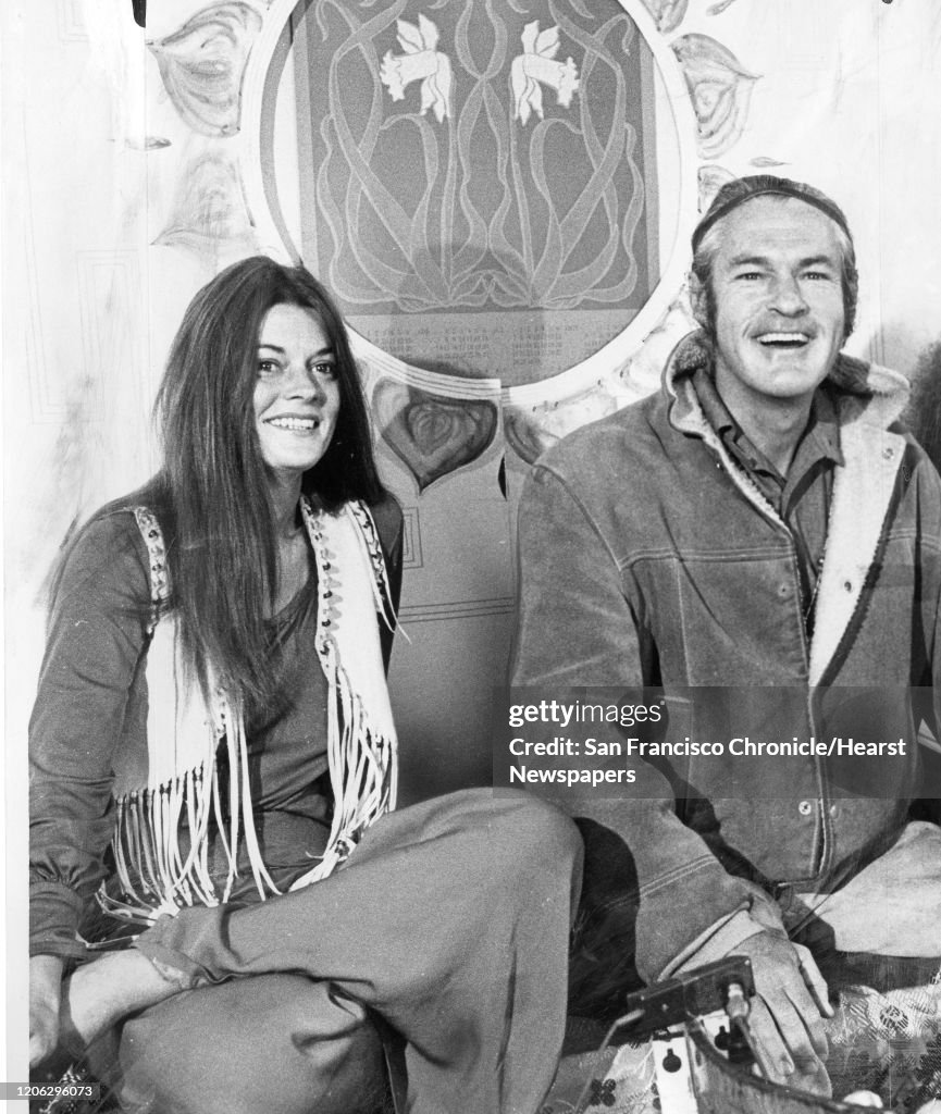 Timothy Leary and wife Rosemary, out on the campaign trail as Leary is running for Governor of California May 1969