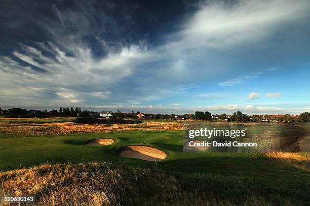 The approach to the green on the 464 yards par 4, 15th hole, at Royal Lytham and St Annes Golf Club the venue for the 2012 Open Championship on July...