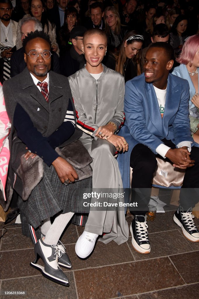 Central Saint Martins MA Fashion Show - Front Row - LFW February 2020