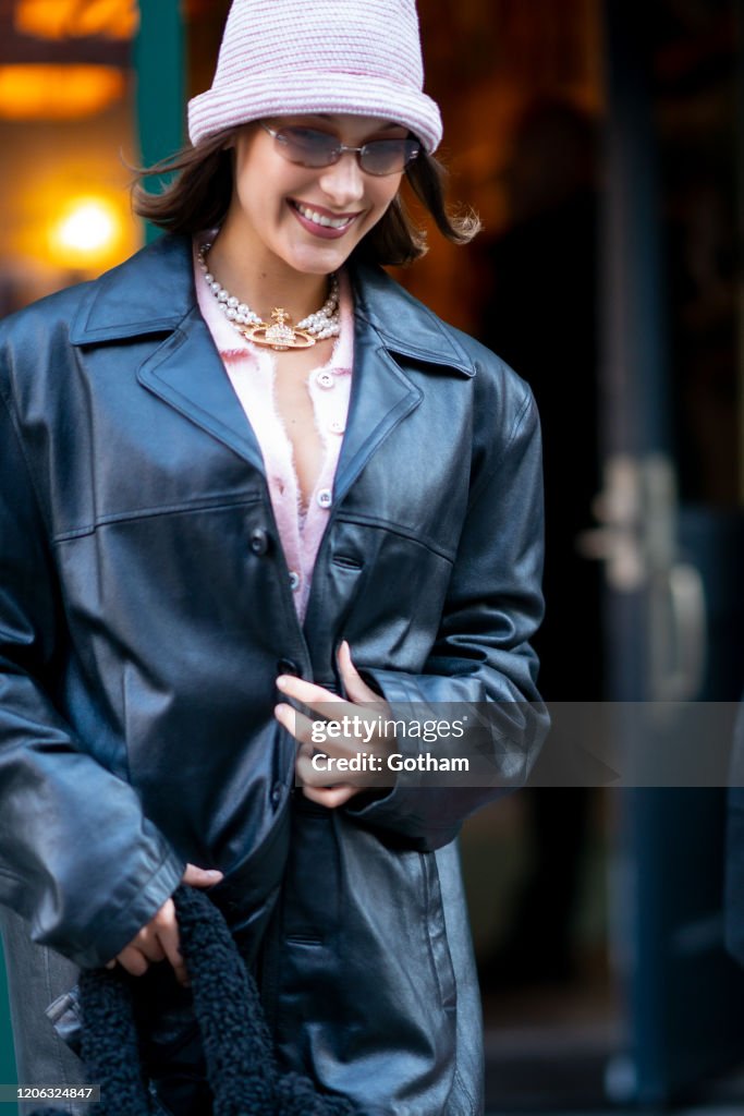 Celebrity Sightings In New York City - February 14, 2020