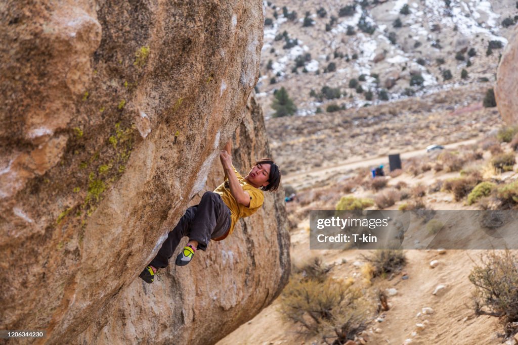 Bouldering all'aperto
