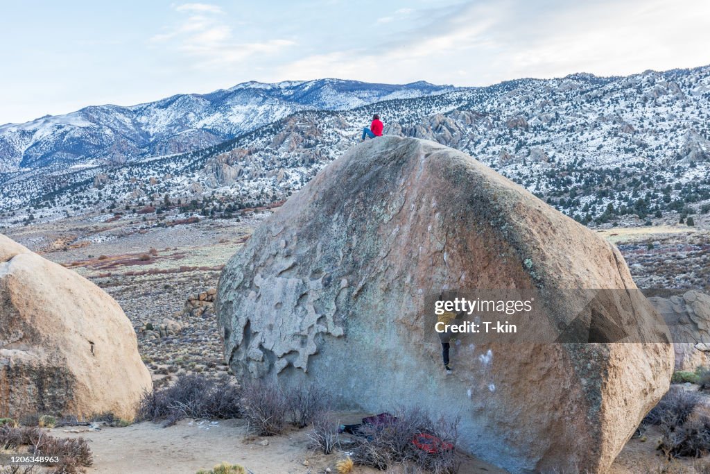 Bouldering all'aperto