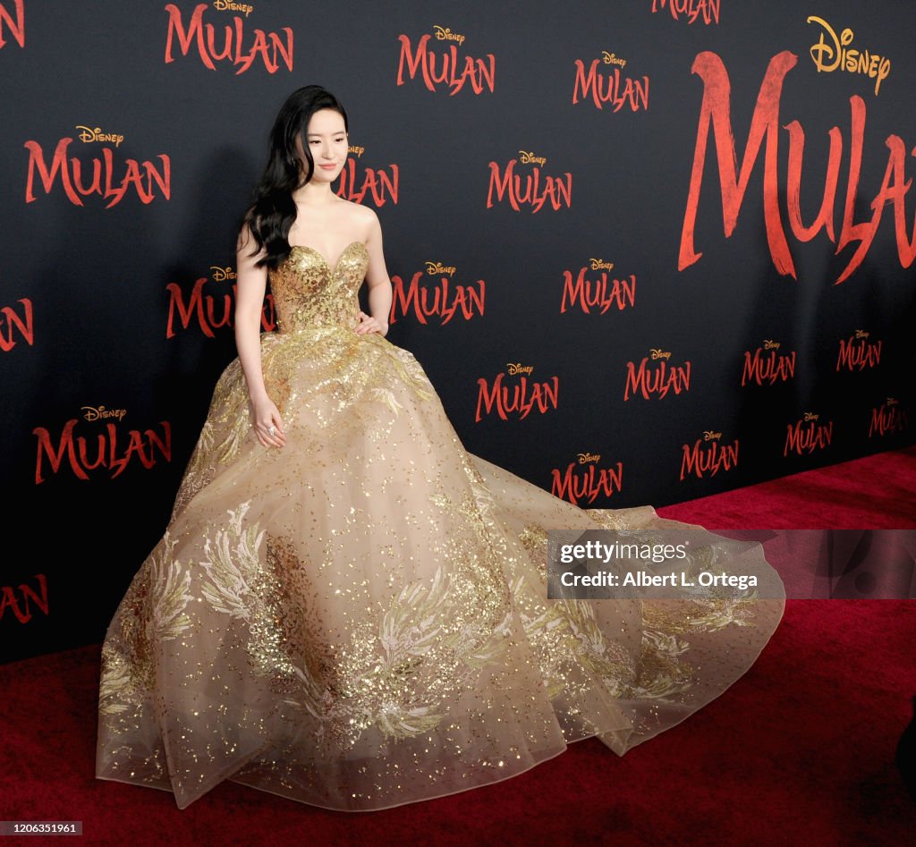 Premiere Of Disney's "Mulan" - Arrivals