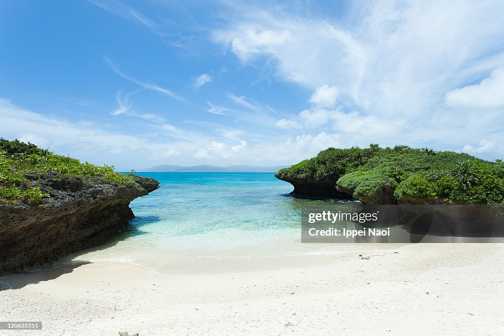 Paradise tropical beach, Yaeyama Islands, Japan