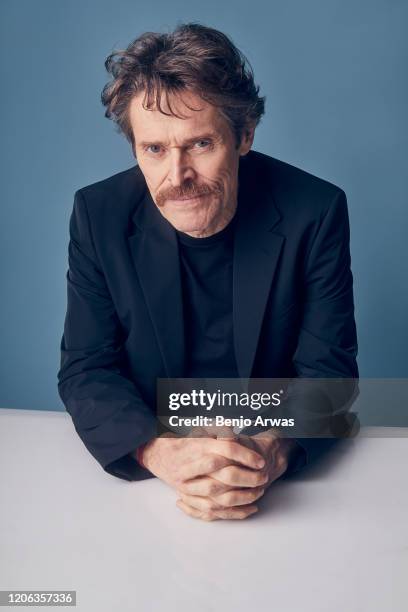 Willem Dafoe poses for a portrait during the 2020 Film Independent Spirit Awards on February 8, 2020 in Santa Monica, California.