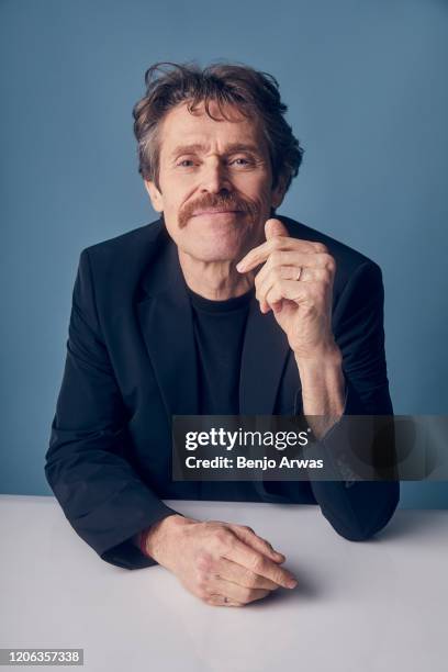 Willem Dafoe poses for a portrait during the 2020 Film Independent Spirit Awards on February 8, 2020 in Santa Monica, California.