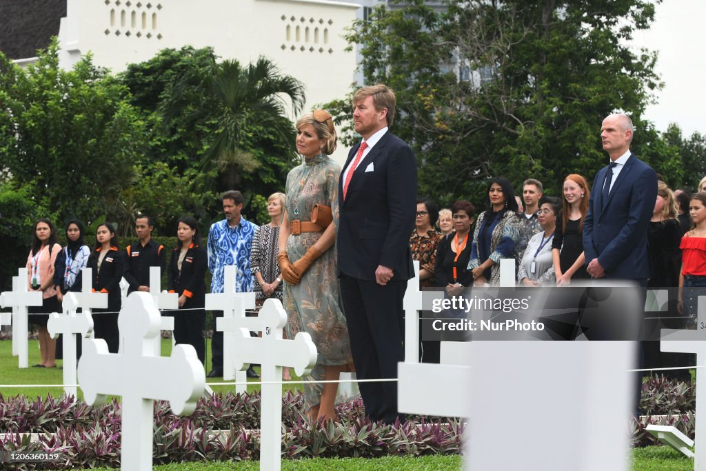 The King And Queen Of Dutch In Indonesia