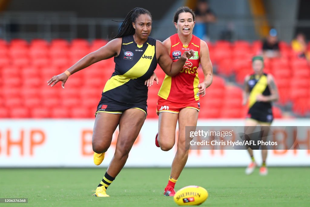 AFLW Rd 2 - Gold Coast Suns v Richmond Tigers