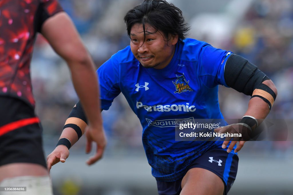 Panasonic Wold Knights v Toshiba Brave Lupus - Rugby Top League