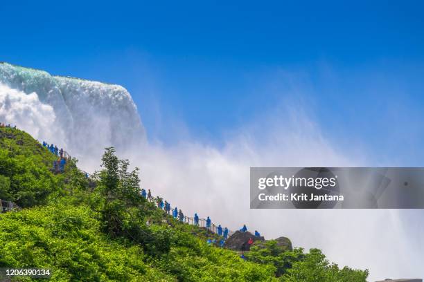 niagara falls - horseshoe falls stock pictures, royalty-free photos & images