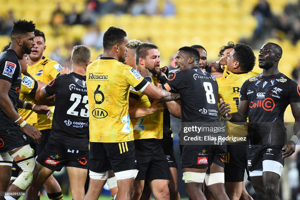 Super Rugby Rd 3 - Hurricanes v Sharks