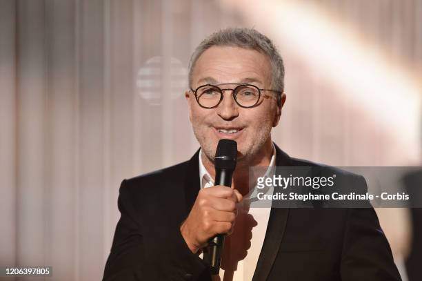 Laurent Ruquier attends the 35th 'Les Victoires De La Musique' Show At La Seine Musicale on February 14, 2020 in Boulogne-Billancourt, France.