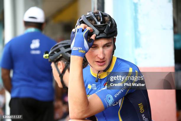 Start / Yevgeniy Fedorov of Kazakhstan and Team Vino - Astana Motors / during the 25th Le Tour de Langkawi 2020, Malaysian International Classic Race...