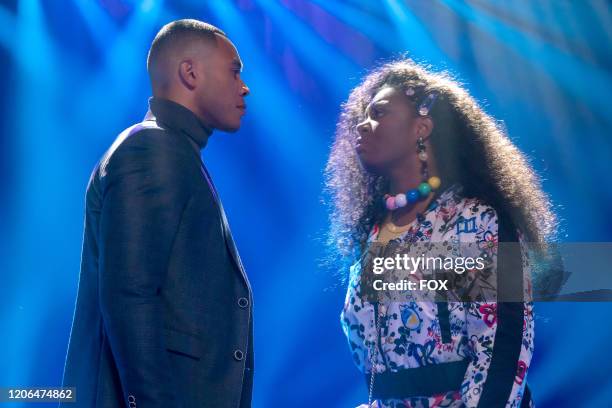 Trai Byers and Ta'Rhonda Jones in the "Come Undone" episode of EMPIRE airing Tuesday, March 17 on FOX.