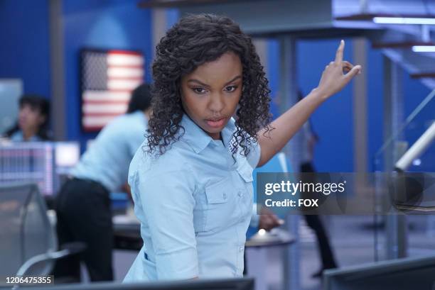 Sierra McClain in the Awakening/Austin, We Have A Problem two-hour season finale of 9-1-1: LONE STAR airing Monday, March 9 on FOX.