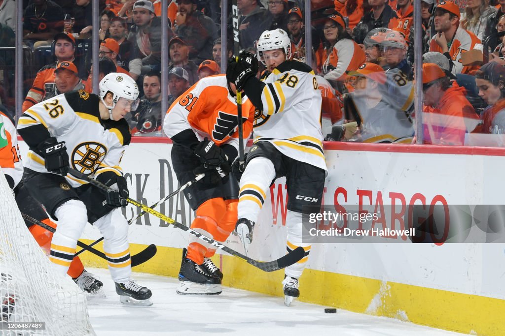 Boston Bruins v Philadelphia Flyers