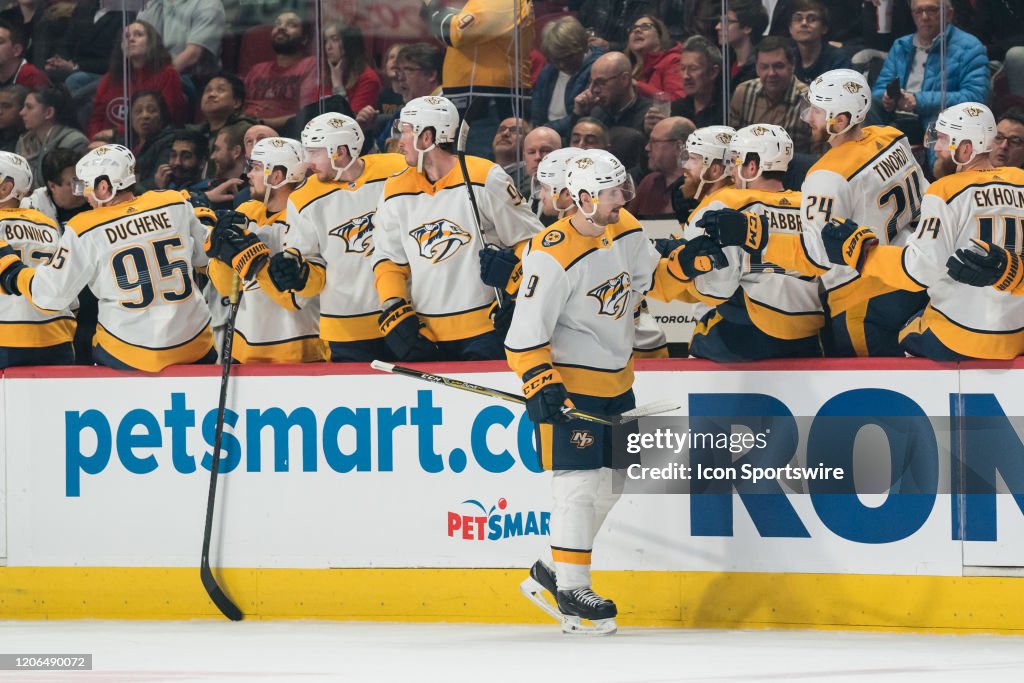 NHL: MAR 10 Predators at Canadiens