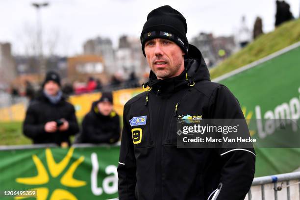 Sven Nys of Belgium general manager and owner of Team Telenet - Baloise Lions / during the 61st Superprestige Middelkerke Noordzee Cross 2020, Women...