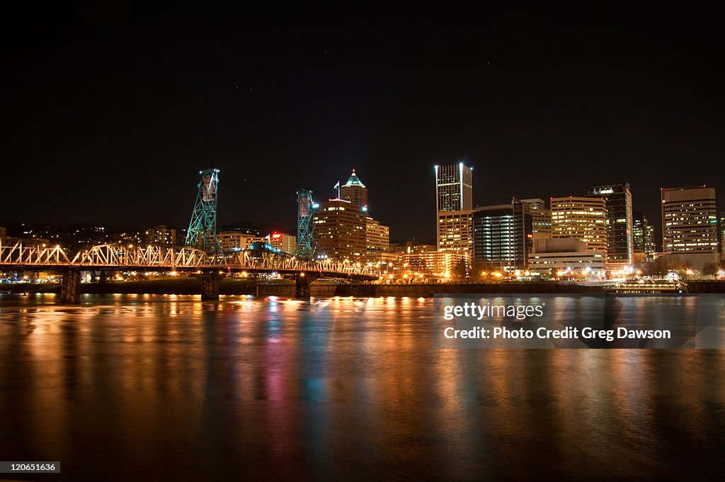Portland & Vancouver Skyline - Greg Dawson Photogr