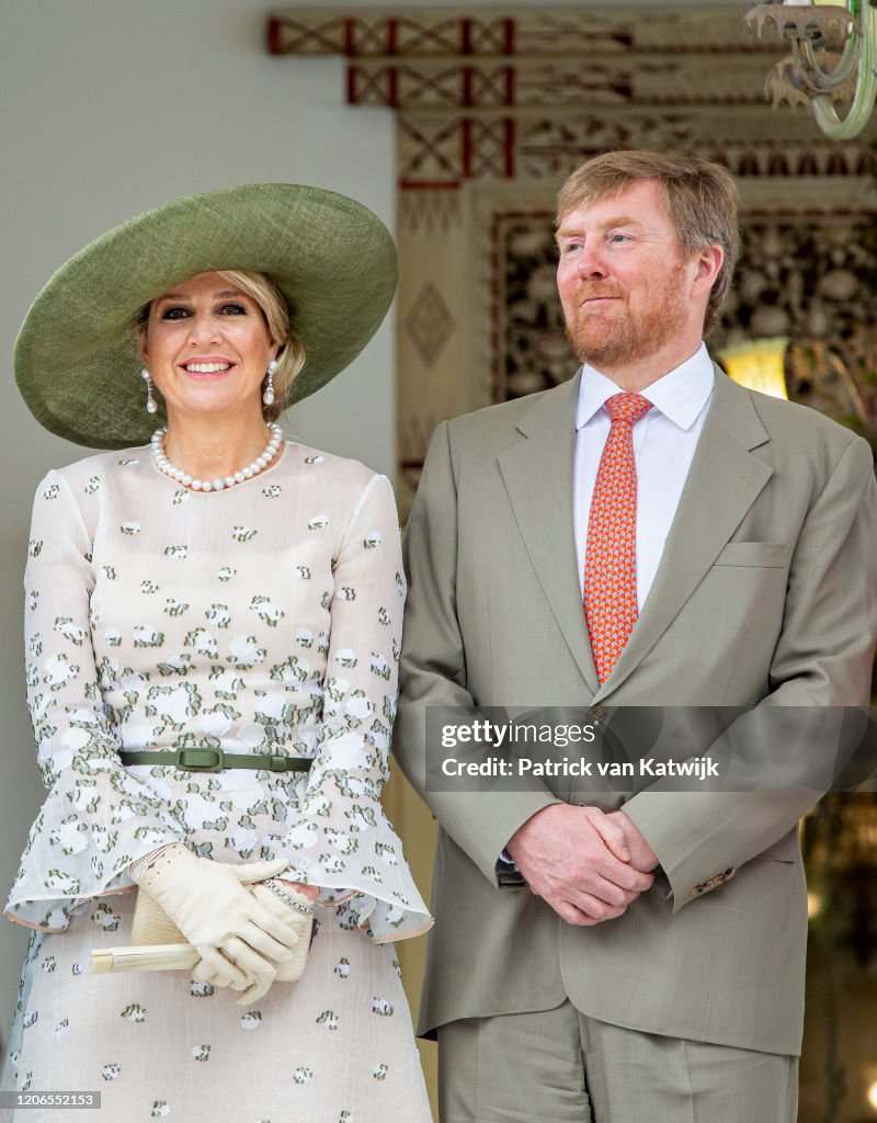 King Willem-Alexander Of The Netherlands And Queen Maxima : State Visit To Indonesia : Day Two
