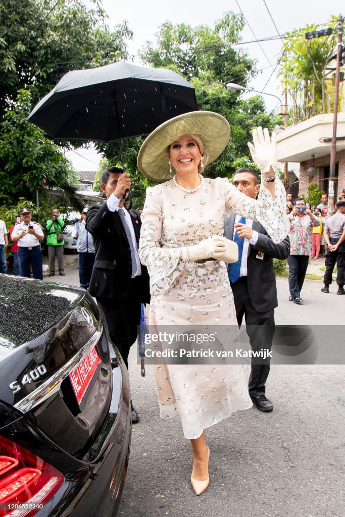 King Willem-Alexander Of The Netherlands And Queen Maxima : State Visit To Indonesia : Day Two