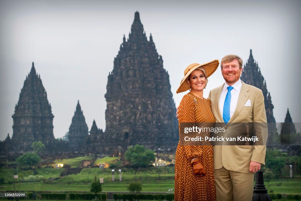 King Willem-Alexander Of The Netherlands And Queen Maxima : State Visit To Indonesia : Day Two