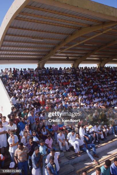 Illustration Fans during the Champions Trophy final match between Paris Saint Germain and Bordeaux at Stade des Abymes, in Guadeloupe on January 23rd...