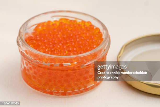 red caviar - red caviar stock pictures, royalty-free photos & images
