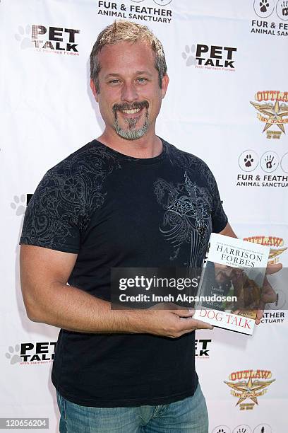 Harrison Forbes attends the 1st Annual "Cuts 4 Critters" Celebrity Green Carpet & Pet Adoption on August 7, 2011 in Tarzana, California.