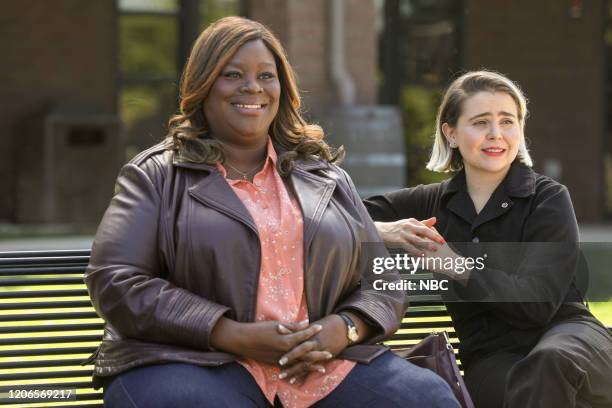 Egg Roll" Episode 303 -- Pictured: Retta as Ruby Hill, Mae Whitman as Annie Marks --