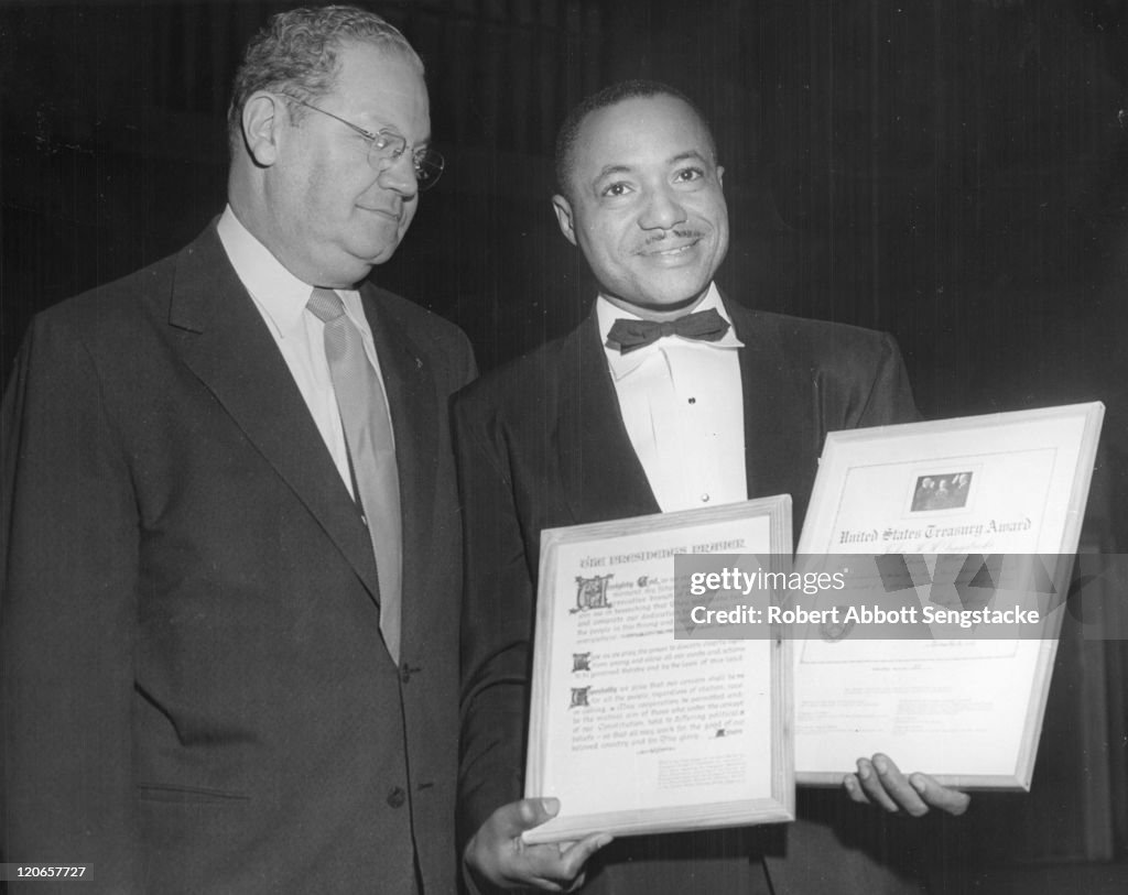 Sengstacke's United States Treasury Award