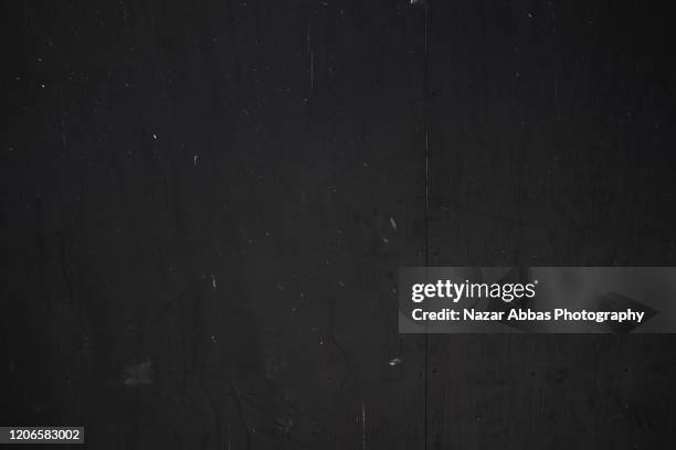 black wall background. - blackboard texture stock pictures, royalty-free photos & images