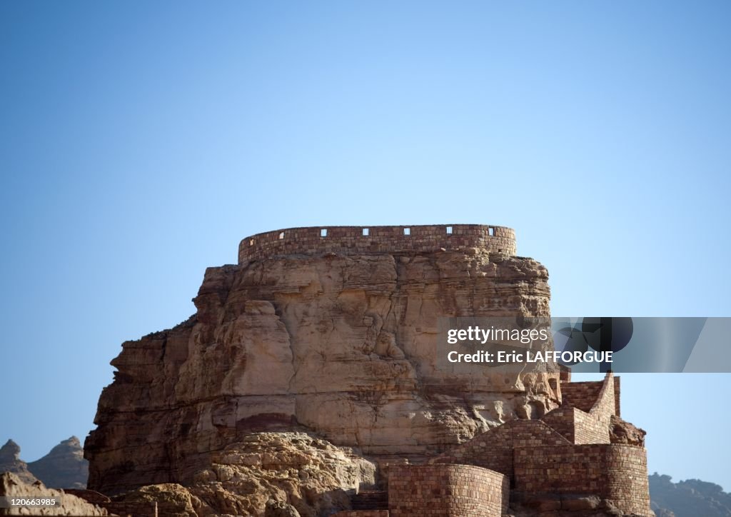 Old Fort In Al Ula, Saudi Arabia On January 18, 2010 -