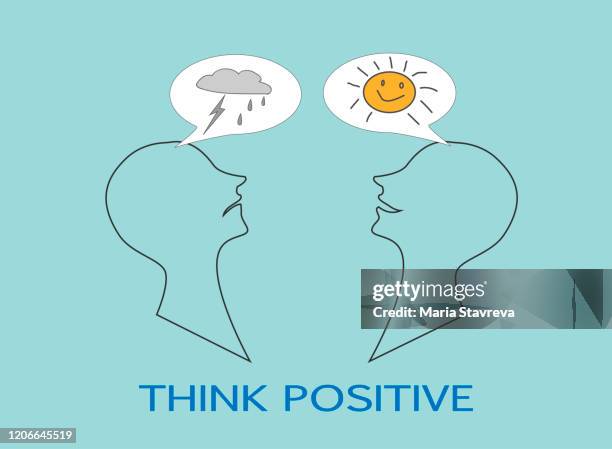 Think Positive Visual Think Positive High-Res Vector Graphic - Getty Images