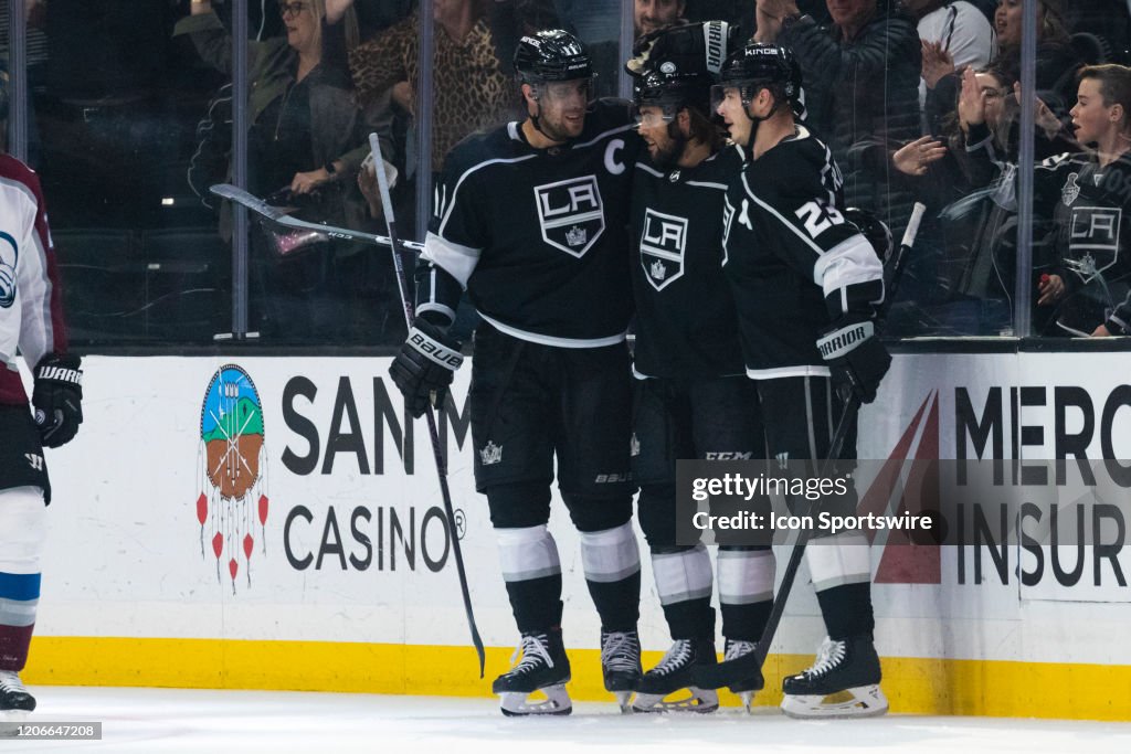 NHL: MAR 09 Avalanche at Kings