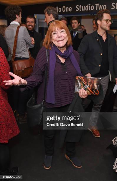 Rima Horton attends the press night after party for "On Blueberry Hill" at Walkers of Whitehall on March 11, 2020 in London, England.
