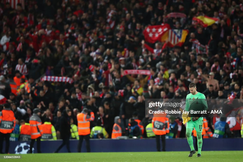 Liverpool FC v Atletico Madrid - UEFA Champions League Round of 16: Second Leg