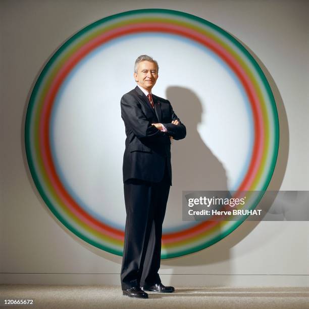 Bernard Arnault in June, 2004 - Bernard Arnault, president of LVMH.