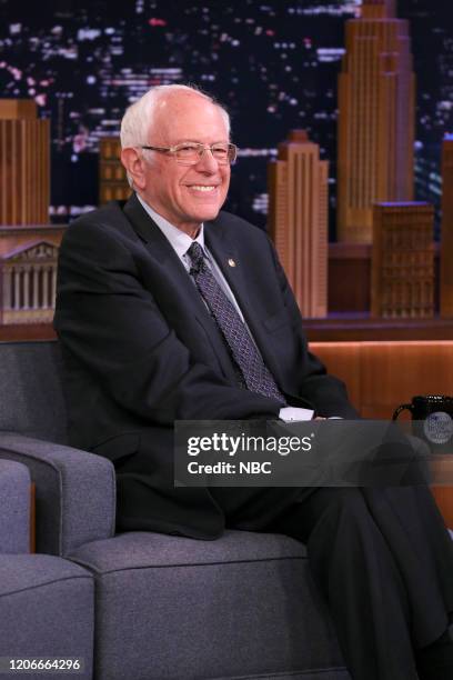 Episode 1223 -- Pictured: Senator Bernie Sanders during an on March 11, 2020 --