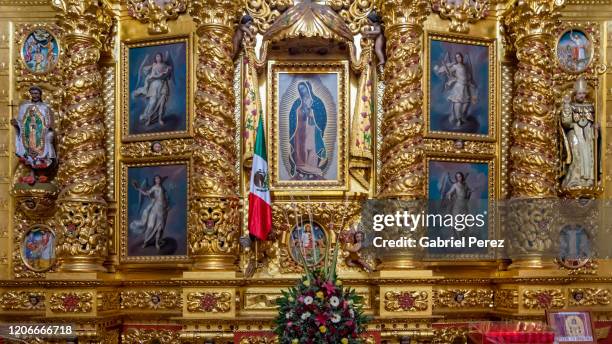 our lady of guadalupe - virgin of guadalupe stockfoto's en -beelden