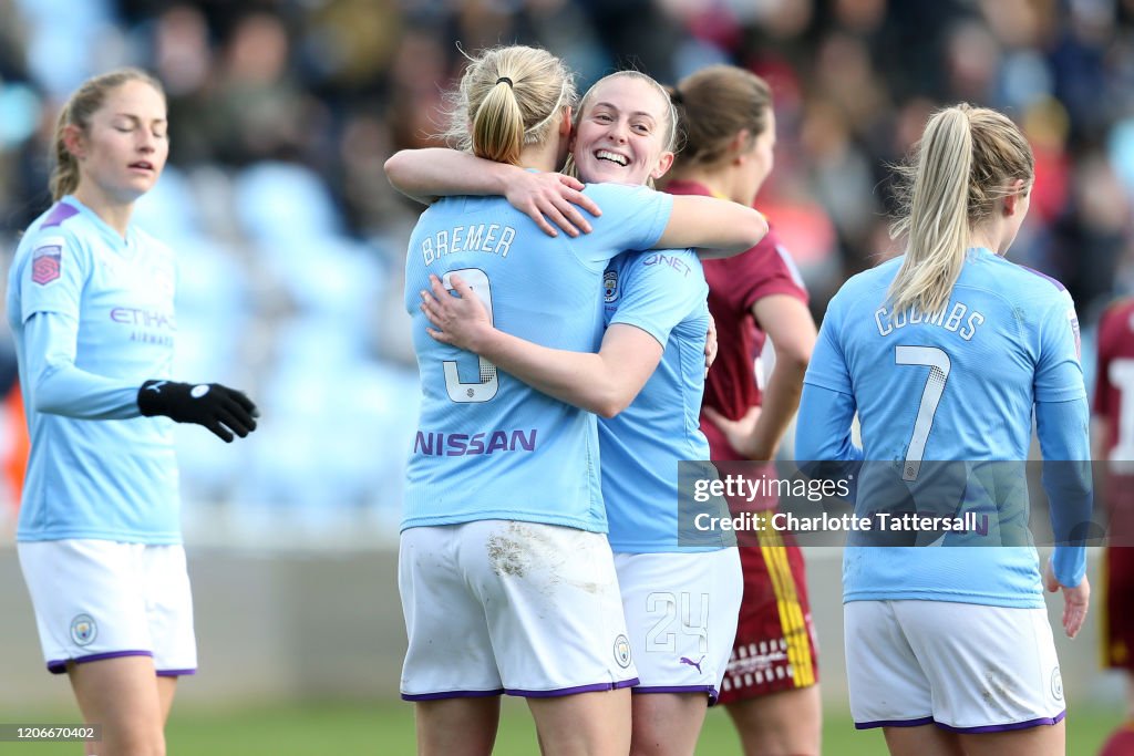 Manchester City v Ipswich FC - The Women's FA Cup: Fifth Round