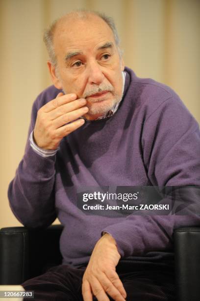 The Twenty-Ninth Brive Book Fair, in Brive La Gaillarde, France on November 05, 2010 - Tahar Ben Jelloun.