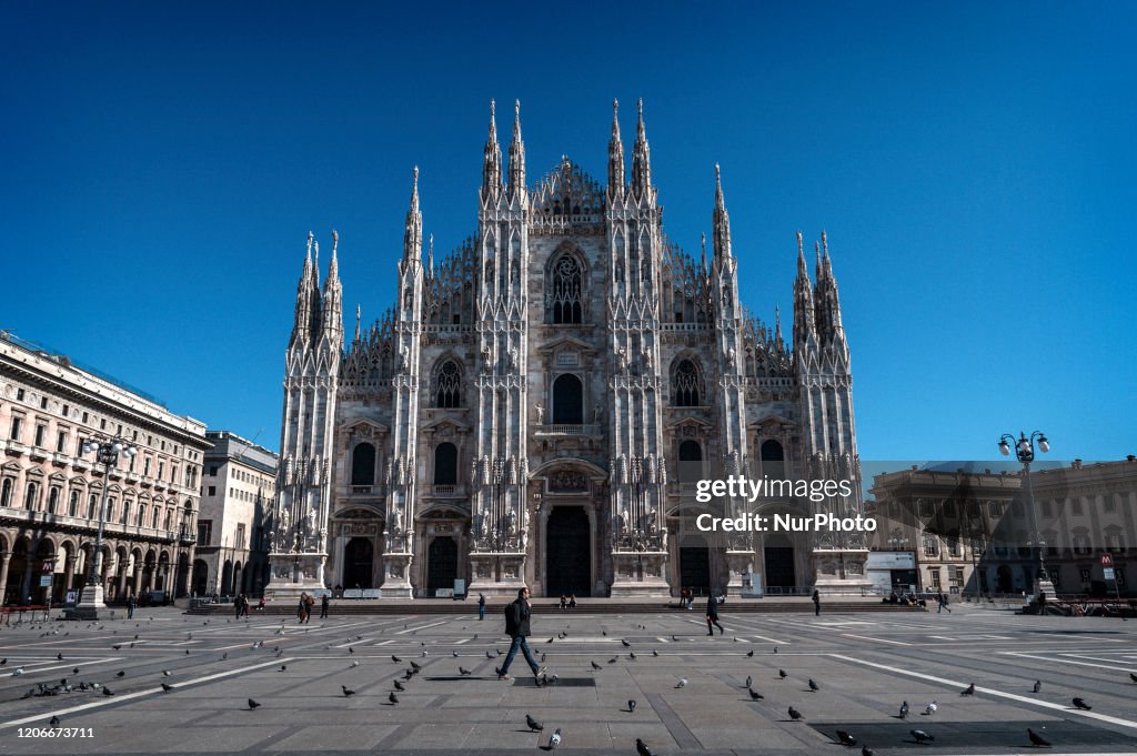 Coronavirus Emergency In Milan