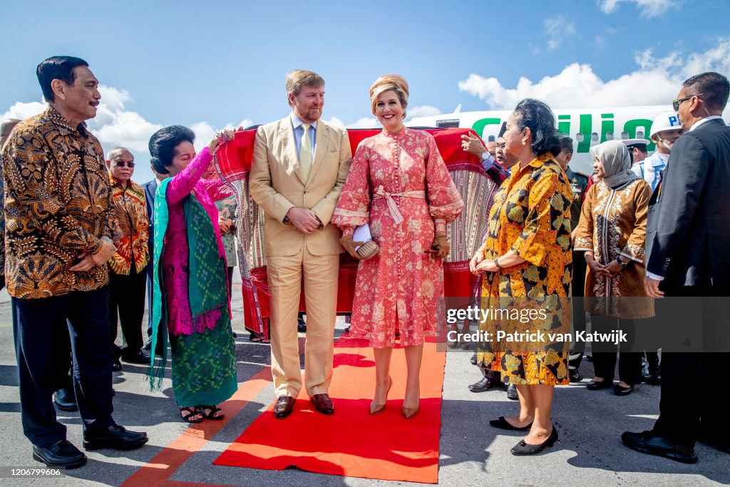 King Willem-Alexander Of The Netherlands And Queen Maxima - State Visit To Indonesia : Day Three