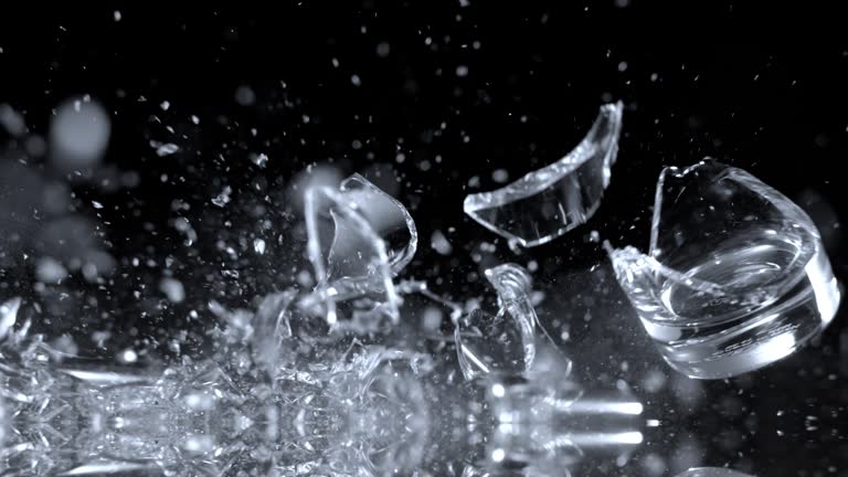 Glass Falling Shattered Glass Black Background Videos and HD Footage - Getty Images